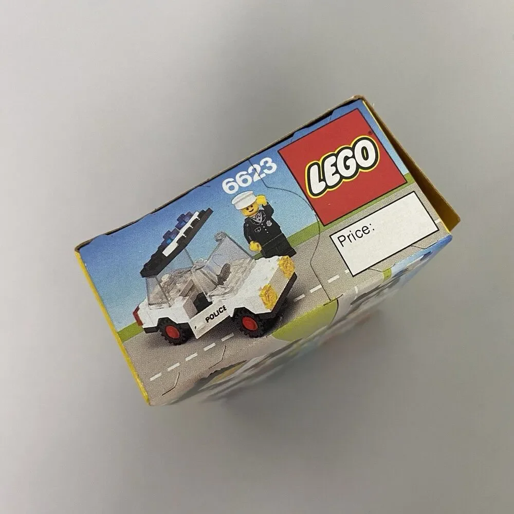 Vintage LEGO 6623 Police Car 1983 Classic LEGOLAND Town System series Sealed NOS